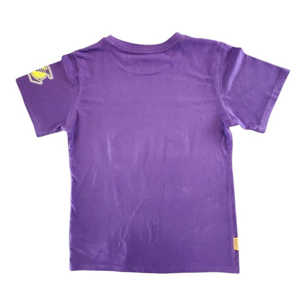 Limited Edition Rare NBA 2021 L.A. Lakers Lebron James T Shirt Sz Large 14/16 - Picture 2 of 10